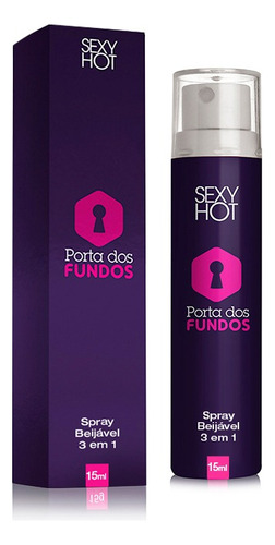Sexy Hot Porta Dos Fundos gel lubrificante pra sexo anal sem dor 3 em 1 15ml