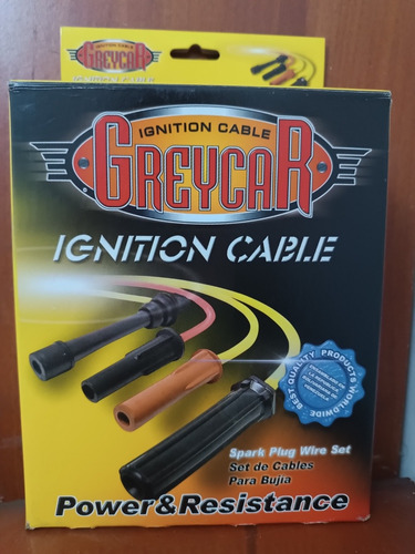 Juego De Cables Para Bujías Greycar Accent Recto 