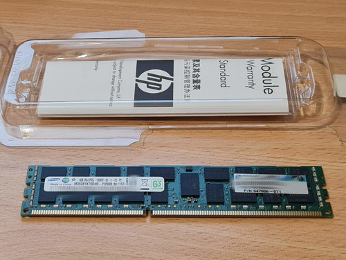 Memoria Ram 8gb 1 Hp 647897-b21 (Usado)