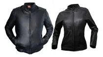 Comprar Combo 2 Chamarras Estilo S Piel Gruesa Para Dama Y Caballero