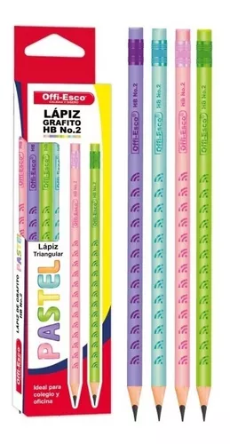 2 Lápices grafito 2HB – Oripapel