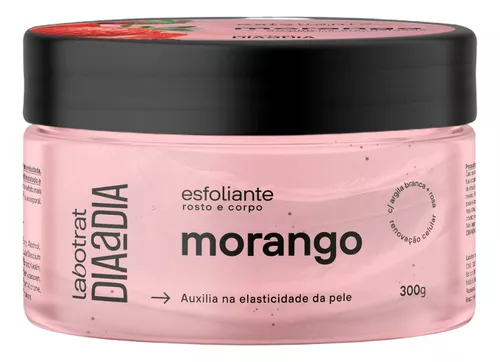 Esfoliante Creme Morango Facial Corpo Hidrata Labotrat 300g | MercadoLivre