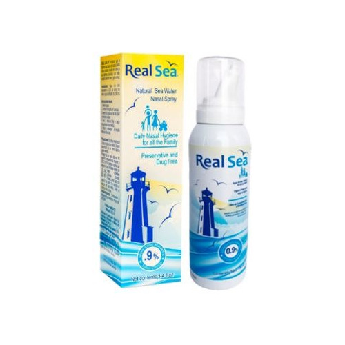 Real Sea Agua De Mar Natural En Spray Nasal 100 Ml