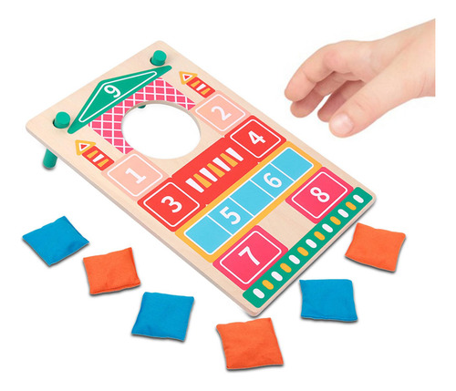 Juego De Lanzamiento De Sacos De Arena, Juguetes Educativos