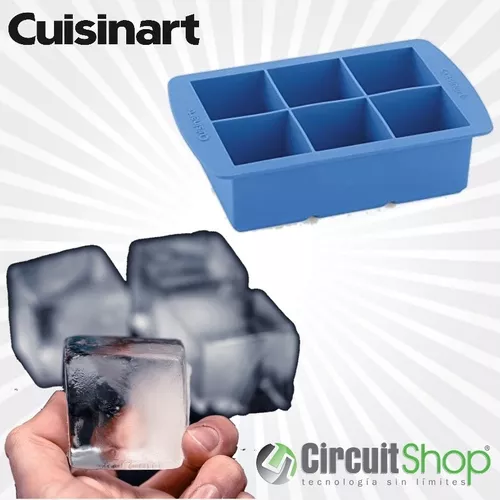Cuisinart Extra Large Silicone Ice Cube Tray, Blue, CTG-00-ICL