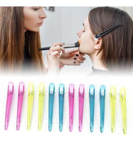 Pinza Para El Pelo Duckbill, 12 Unidades, Para Peinar Y Cort