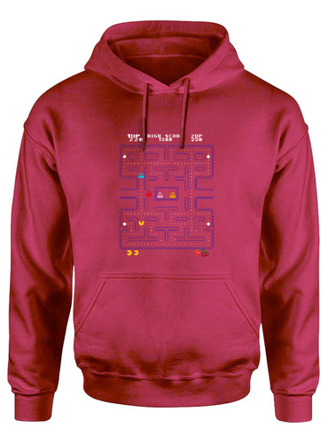 Buzo Hoodie Pac Juegos Arcade Retro Man R13