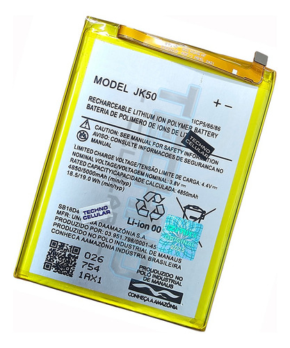 Batt Para Motorola G31 Xt2173 Jk50 5000mah