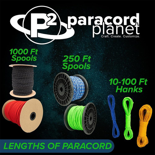 Cuerda Paracord Reflectiva Tipo Iii Nylon Para Supervivencia