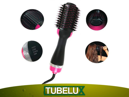 Cepillo Alisador Secador 360º Brushing Peine Anti Frizz
