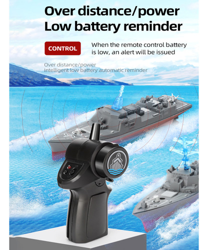 Maqueta De Juguete High Warship De 2,4 G Para Niños
