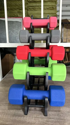 Set Mancuernas Multicolor Neoprene Total 30kg Gravity Xtreme