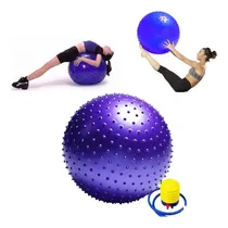 Comprar Pelota Erizo 65cm Yoga Pilates Rehabilitación Con Bombin