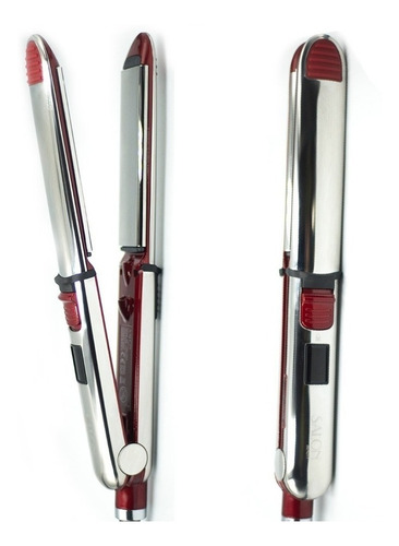 Salon Beauty Plancha 2 En 1 Profesional Nano Titanio Rizar