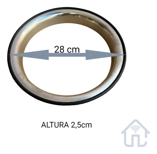 Arco Interno Lixeira Tramontina 8 Litros Embutir 94999/735