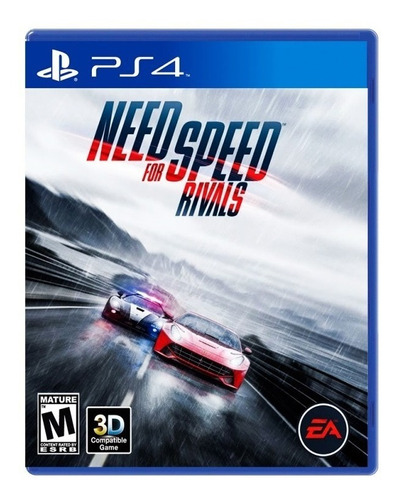  Need For Speed: Rivals - Ps4  Mídia Física