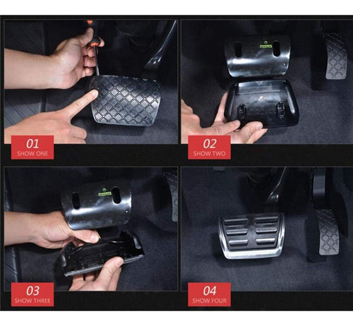 Funda De Reposapiés Para Pedales De Coche, Freno De Combusti