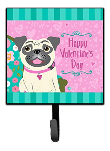 Caroline's Treasures Vha3002sh4 Happy Valentine's Day Pug Co