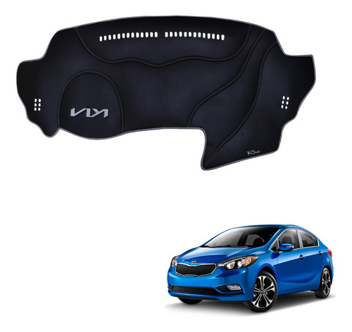 Protector De Tablero Para Kia Rio 2014 Tacto Cuero