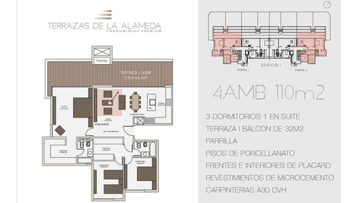 Imagen 21 de 21 de Departamentos 2 Ambientes Dentro Del Barrio Privado La Alameda -canning