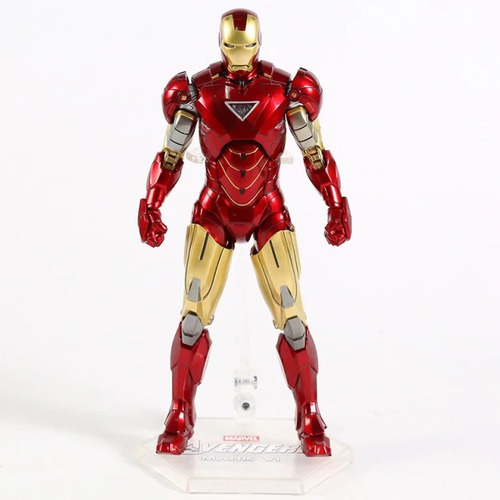Boneco Iron Man Vingadores Avenger Original Zd Toys Mark Vi