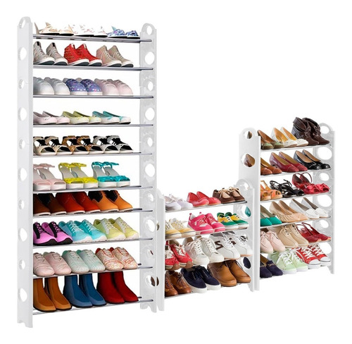 Organizador Torre De Zapatos Rack Zapatera Para 30 Pares