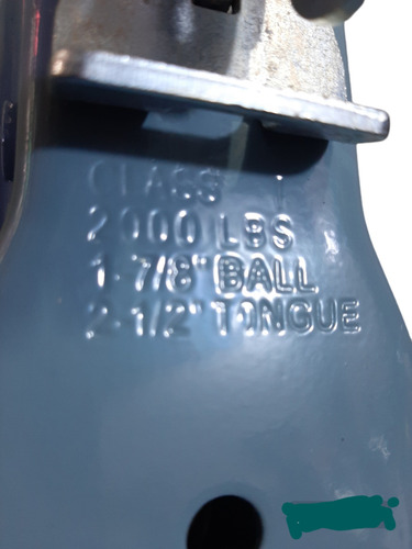 Acople-enganche Bola 1 7/8. Remolque P/2.000 Lbs Cod.e-289.