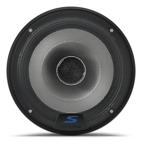 Alpine Serie S S2-s65 - Par De Altavoces Coaxiales De 6.5 Pulgadas De 2 Vías De 240 W, Coaxiales De Alta Resolución Certificados De Audio De Próxima Generación