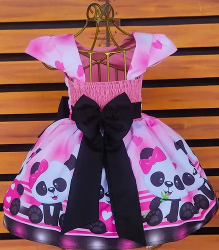 Vestido tematico cheap panda