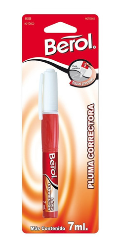 Correcto Liquido Berol Pluma 7ml 1 Pz