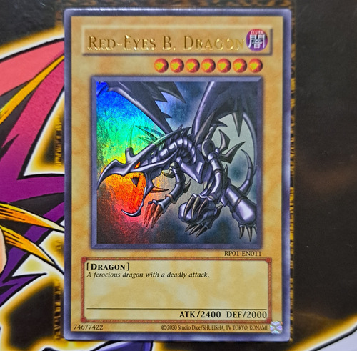 Yugioh Red-eyes B. Dragon Retro Pack 2024 Red-eyes B. Dragon Inglés (Usado)