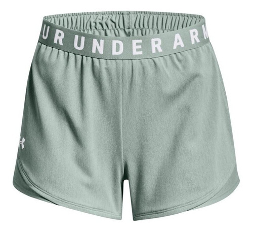 Short Under Armour Play Up Twist 3.0 Mujer-verde