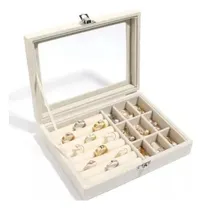 Comprar Organizador Joyas Alhajero Cofre Anillos Aritos Bijou Aro
