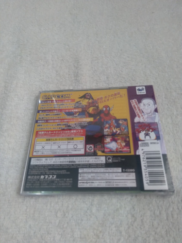Marvel Super Heroes Vs Street Fighter Prensado P/ Saturn (Usado)
