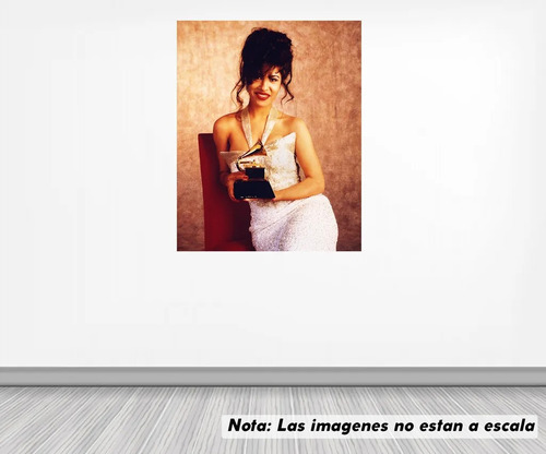 Vinil Sticker Pared 70cm Lado Selena Quintanilla Modld0027