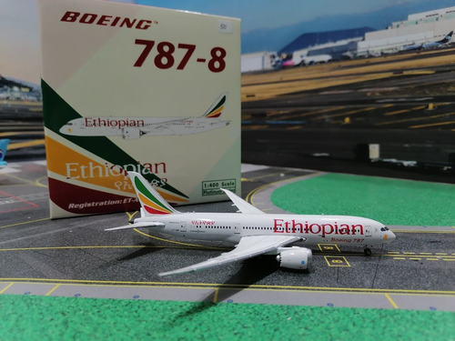 Avion A Escala Ethiopian B787-8 Phoenix 1:400