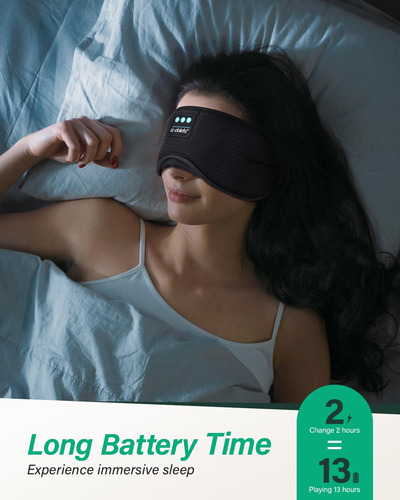 Sleep Mask Lc-dolida White Noise Bluetooth 5.2 Sleep Mask