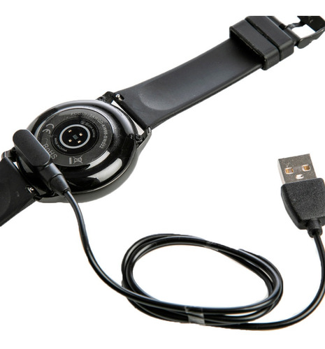 Imagen 9 de 10 de Smartwatch Imilab KW66 Smart Watch 1.28" caja 45.3mm de aleación de zinc black, malla black de silicona