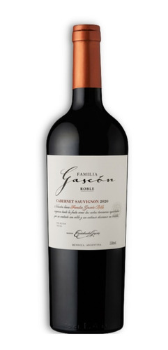 Vino Familia Gascón Roble Cabernet Sauvignon 750ml Mendoza