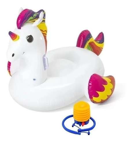 Inflable Flotador Unicornio Kawaii Chico  Bestway Pileta 