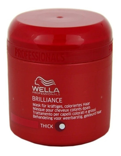 Mascara Brilliance Wella Cabellos Teñidos X 150ml