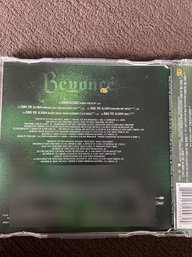 Cd Single Beyonce Irreplaceable Cd2 (Usado)
