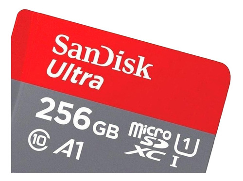 Cartão De Memória Ultra Micro Sdxc 256gb 100mb/s Sandisk