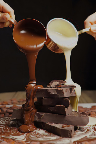 Barra De Chocolate Ao Leite 42% Cacau Com Avelãs
