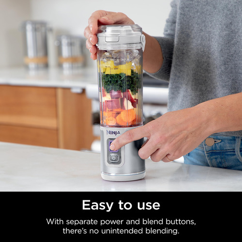 Liquidificador Portátil Ninja Bc151wh Blast 500ml Sem Fio Br