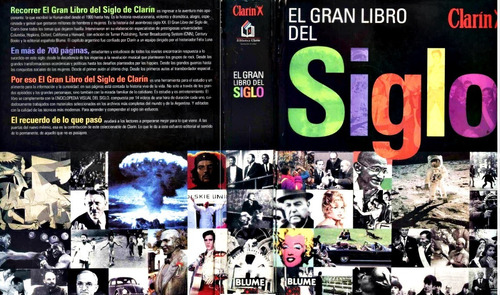 El Gran Libro Del Siglo Clarín Our Times Blume  Encuadernado