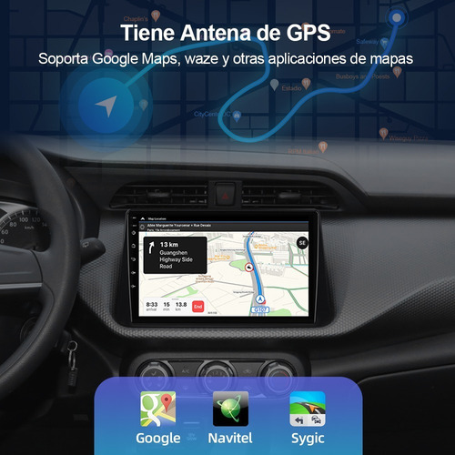 Cc-j Estéreo Android Para Nissan Kicks Micra 2016-2020