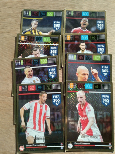 Trading Cards Adrenalyn Xl Fifa 365 Edición Limitada- Panini