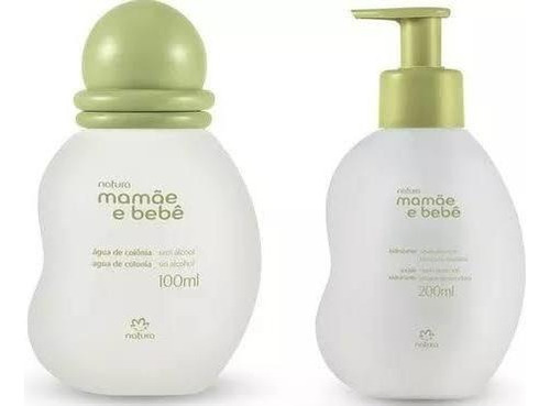 Água De Colônia 100ml + Loção Hidratante Mamãe E Bebê