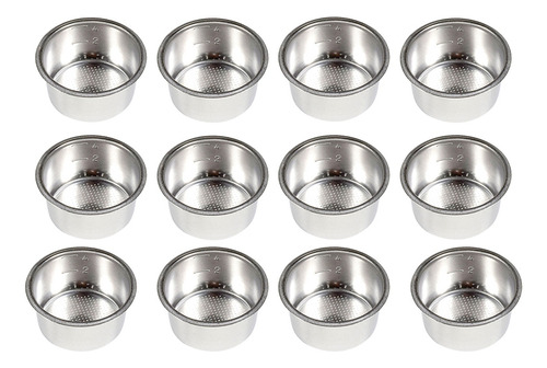 12 Unidades De 51 Mm Y 4 Tazas No Presurizadas Para Delonghi